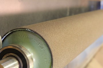 Re-coated Textile Roller