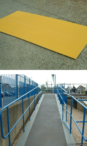 TreadSafe® GRP Flat Decking Sheets